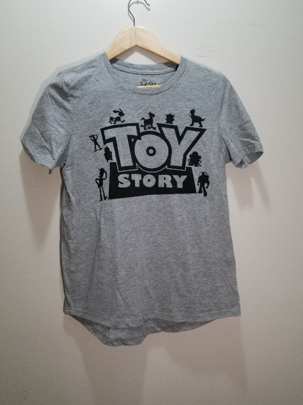 Pixar Toy Story Women's Juniors XL Graphic Short Sleeve Shirt Disney Chsracters
